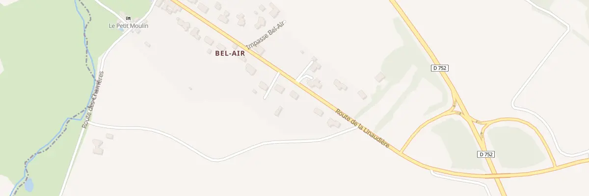 Plan du 29 Rte de Linaudière à Pouzauges