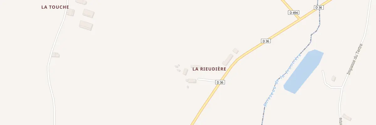 Plan du 11 Rte de Barenton - Le Teilleul à Saint-Cyr-du-Bailleul