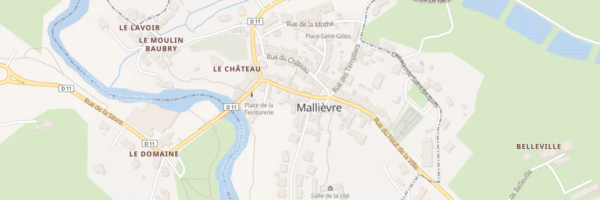 Plan du 5051 Rue du pavé à Mallièvre