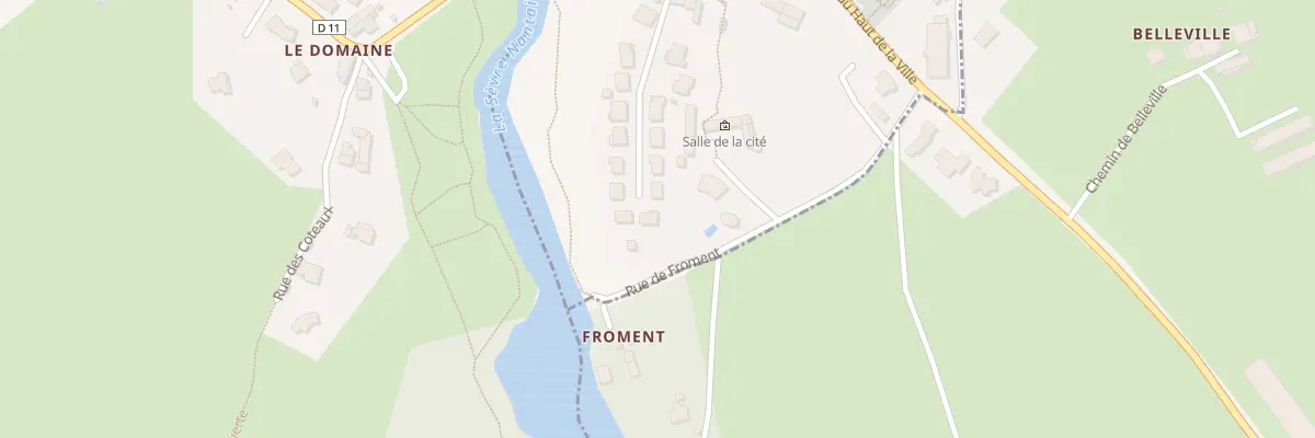 Plan du 13 Rue de la garenne à Mallièvre