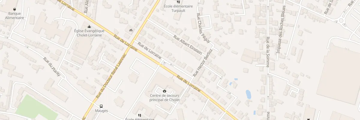 Plan du 103 Rue de Lorraine à Cholet