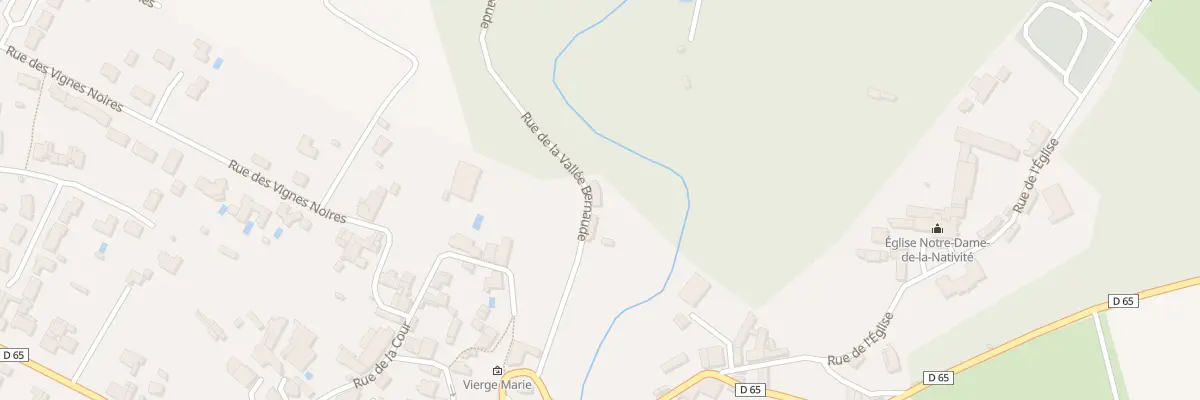 Plan du 12 Rue de la vallée bernaude à Auchay-sur-Vendée