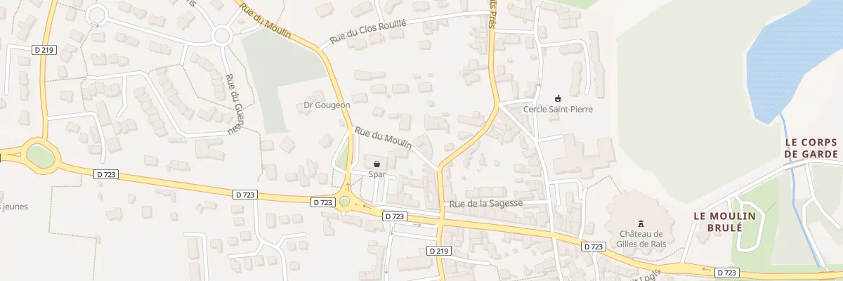 Plan du 6 Rue du Moulin à Champtocé-sur-Loire