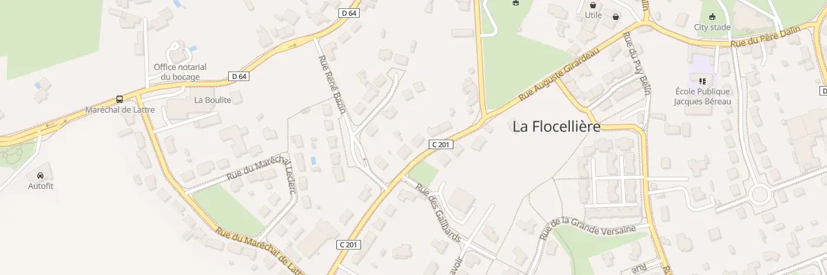 Plan du 16 Rue des olivettes à Sèvremont