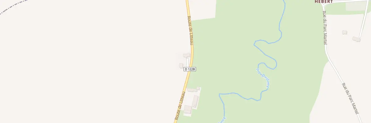 Plan du 1107 Rte de Litteau à Cormolain