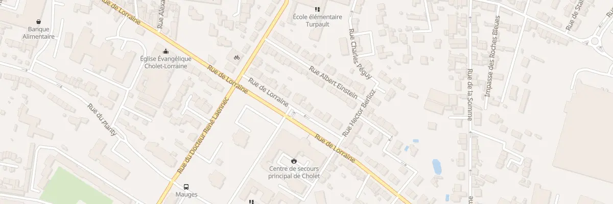 Plan du 99 Rue de Lorraine à Cholet