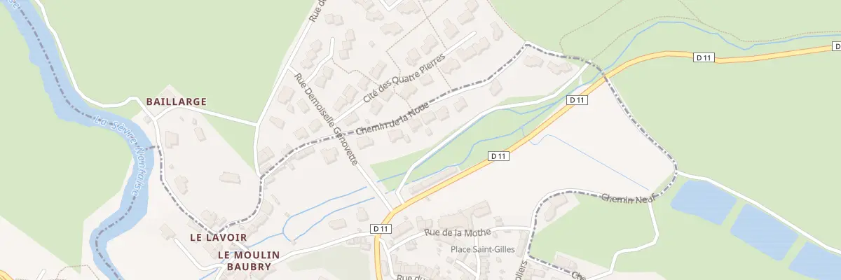 Plan du 6 Che de la Noue à Mallièvre
