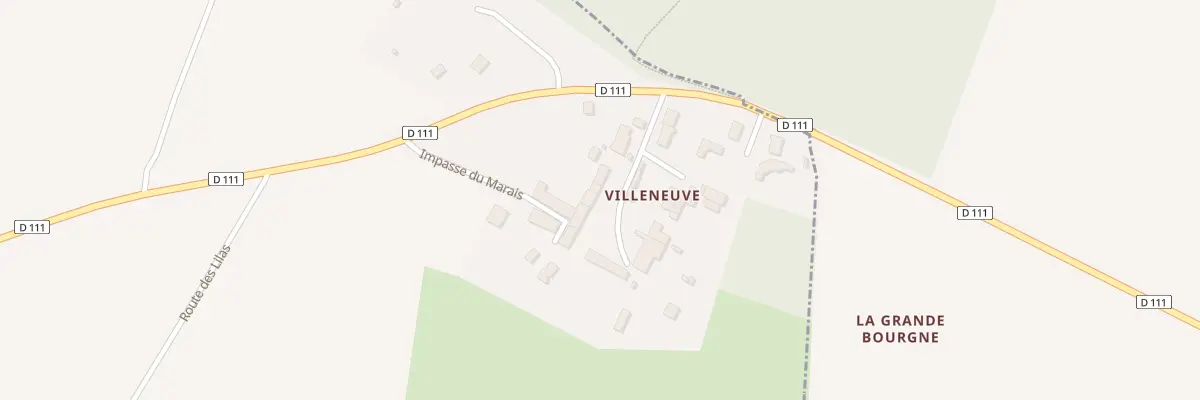 Plan du 4 All des Tilleuls à Ardillières