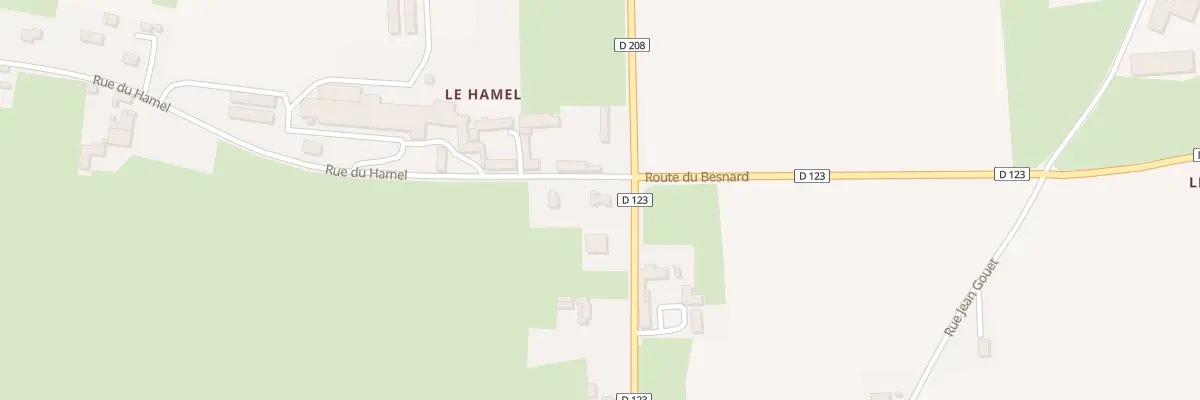 Plan du 5085F Le Hamel à Surrain