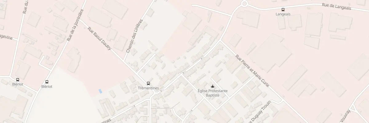 Plan du 75 Rue de Trémentines à Cholet