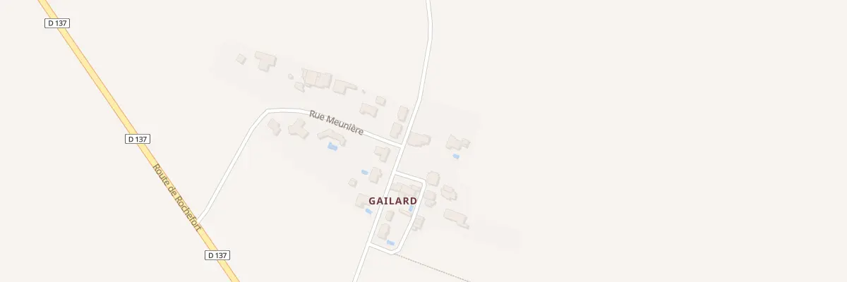 Plan du 28 Rue des Gaillards à La Vallée