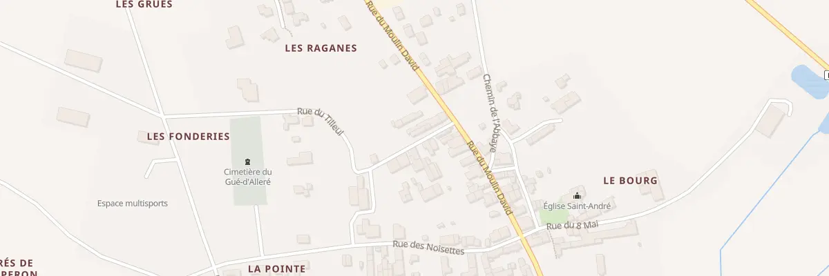 Plan du 4 Rue du Tilleul au Gué-d’Alleré