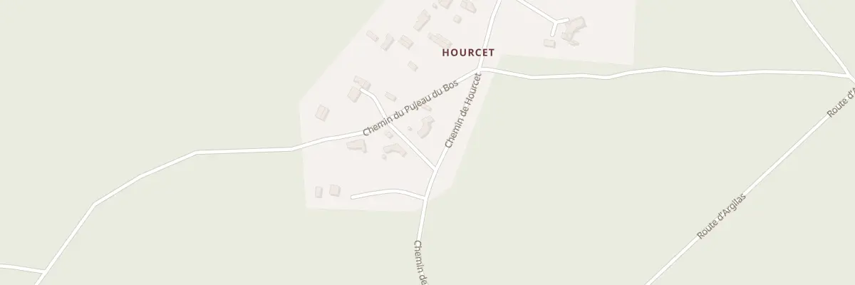 Plan du 10 Che de Hourcet à Salles