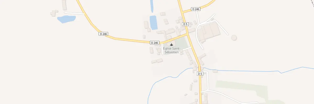 Plan du 2 Imp du Presbytère à Vieuvy
