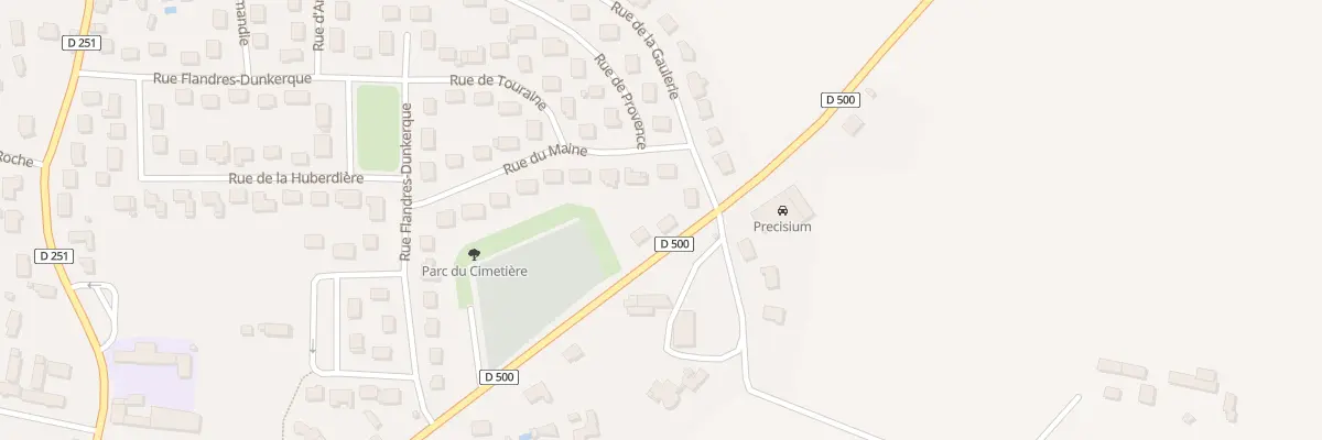 Plan du 153 Rue de Concise à Ahuillé