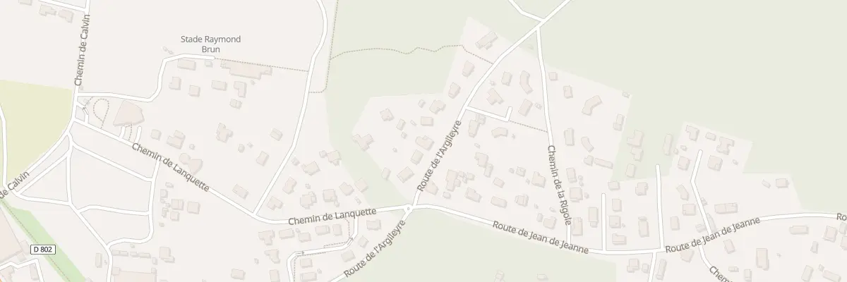 Plan du 22 Rte de l’Argileyre à Salles