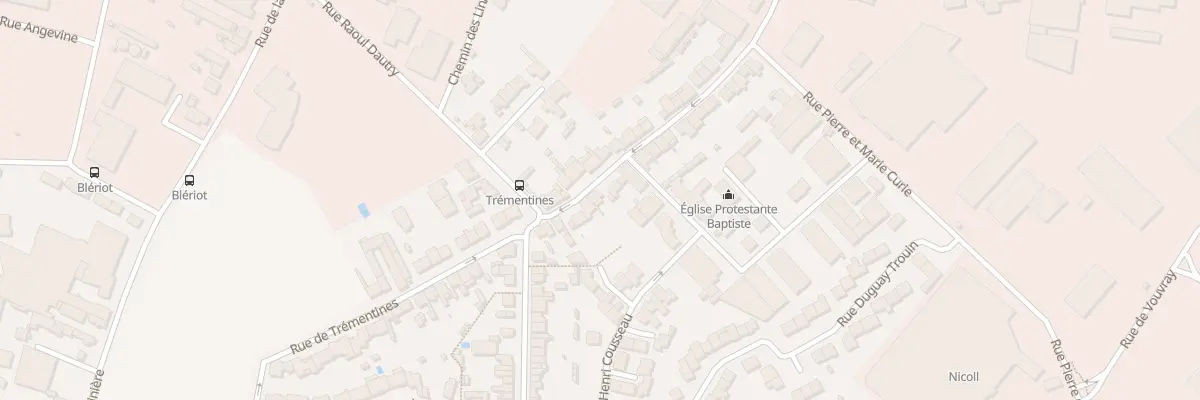 Plan du 42 Rue de Trémentines à Cholet
