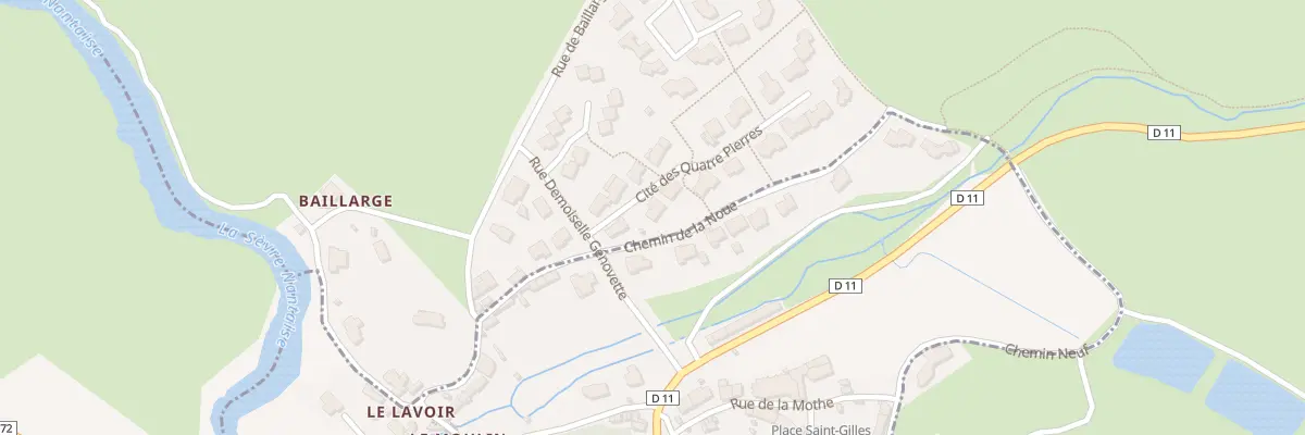 Plan du 4 Cité des quatre pierres à Treize-Vents