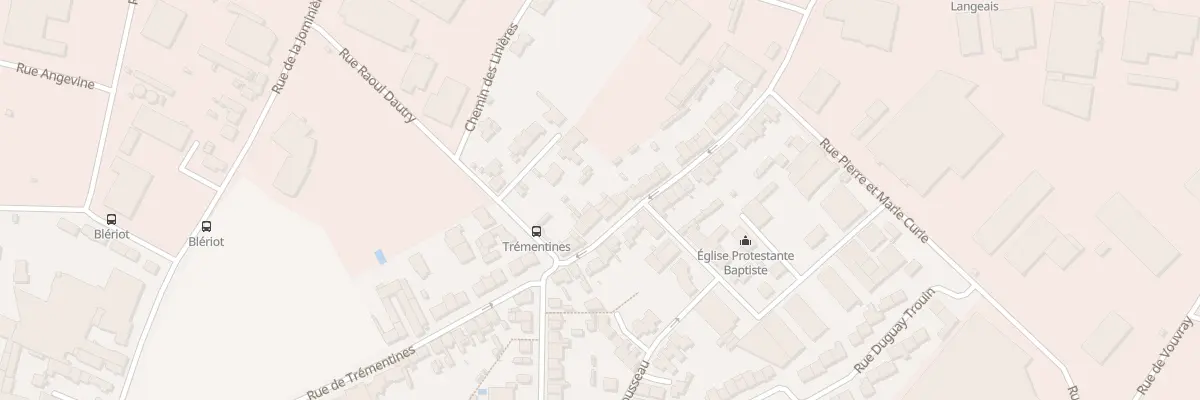 Plan du 65 Rue de Trémentines à Cholet