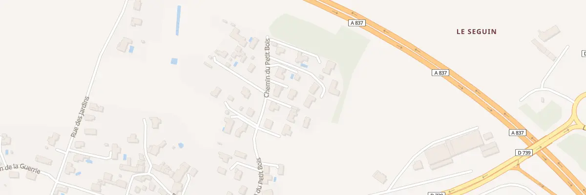 Plan du 18B Che du Petit Bois à Tonnay-Charente