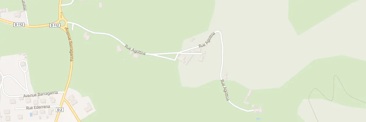 Plan du 270 Rue Agottoa à Chéraute