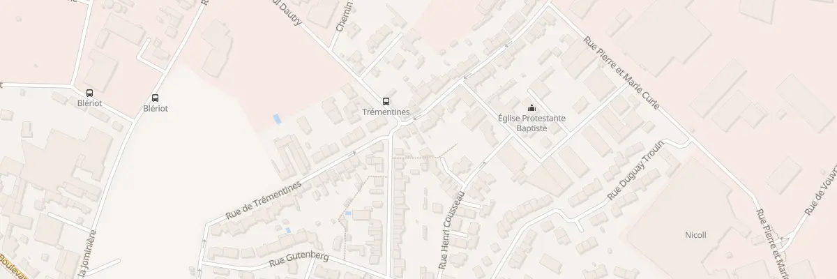 Plan du 34 Rue de Trémentines à Cholet