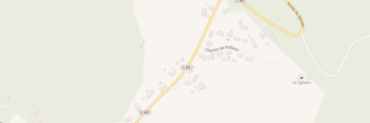 Plan du 871 Rte du Moulin à Gamarde-les-Bains
