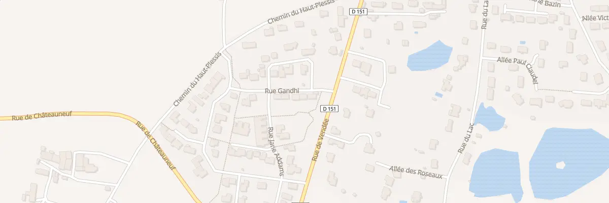 Plan du 3 Rue Gandhi à Mauges-sur-Loire