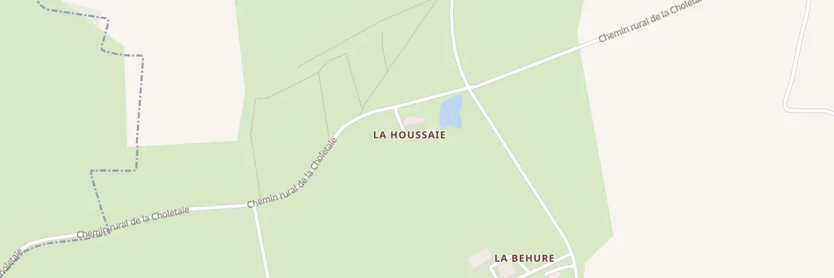 Plan du 5001 La Houssaie à Erdre-en-Anjou