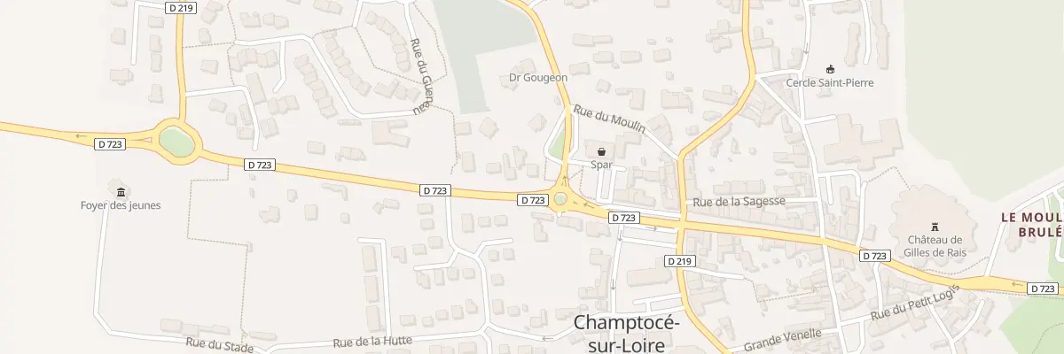 Plan du 10 Rue Nationale à Champtocé-sur-Loire