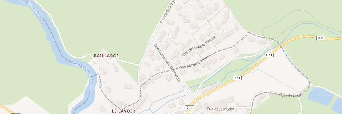 Plan du 1 Cité des quatre pierres à Treize-Vents