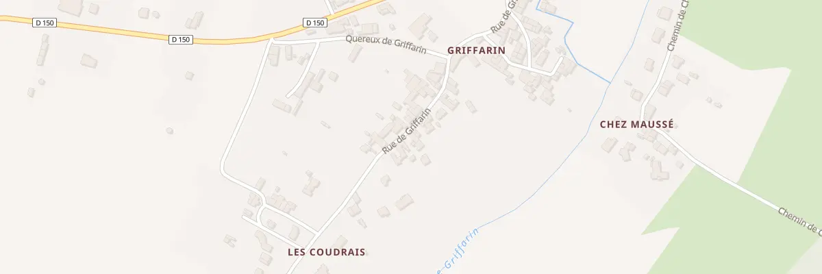 Plan du 5642 Rue de Griffarin à Saint-Romain-de-Benet