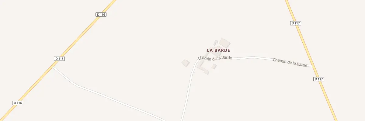 Plan du 4 Che de la Brande à Bouhet