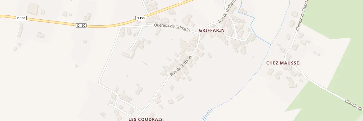 Plan du 16 Rue de Griffarin à Saint-Romain-de-Benet