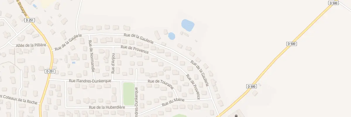 Plan du 12 Rue de Provence à Ahuillé