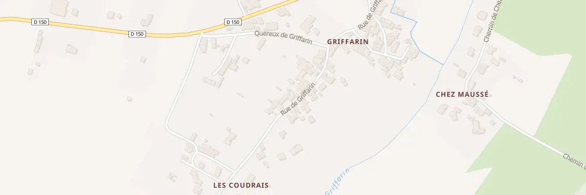 Plan du 20 Rue de Griffarin à Saint-Romain-de-Benet