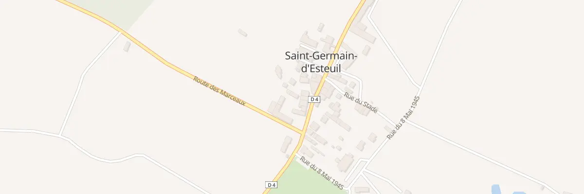 Plan du 18 Rue du Bourg à Saint-Germain-d’Esteuil