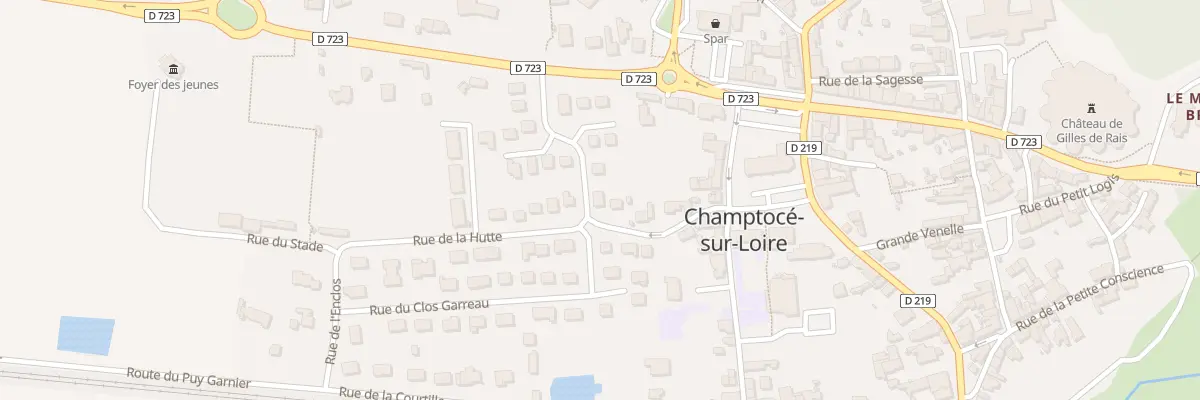 Plan du 7 Rue de la Judicion à Champtocé-sur-Loire