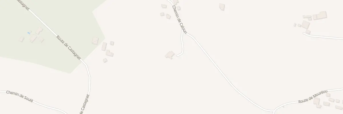 Plan du 320 Che de Caloun à Gamarde-les-Bains