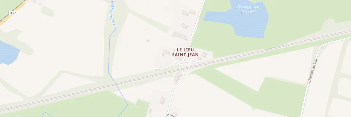 Plan du 468 Imp Saint-Jean au Breuil-en-Bessin