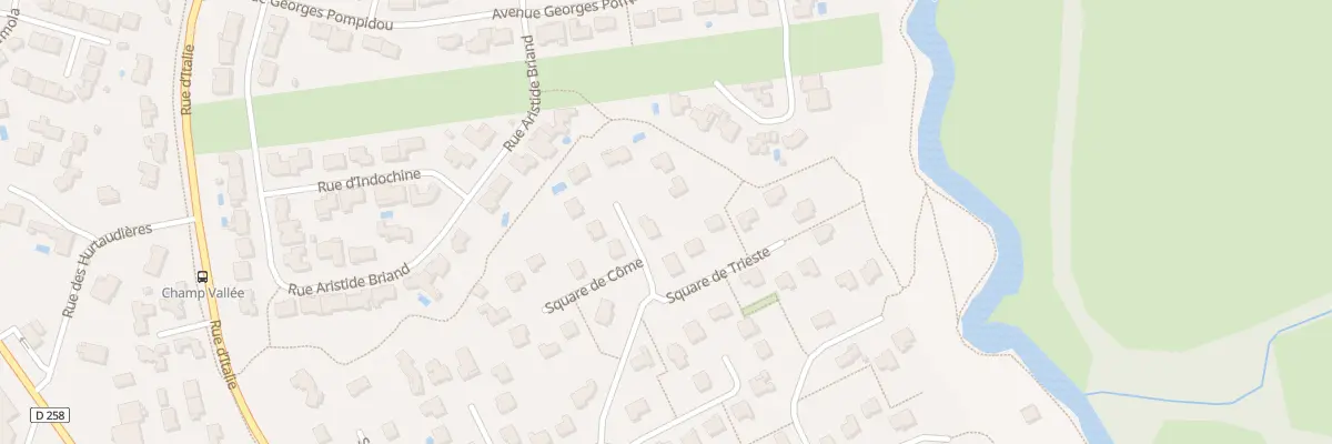 Plan du 8 Rue de Vérone à Cholet