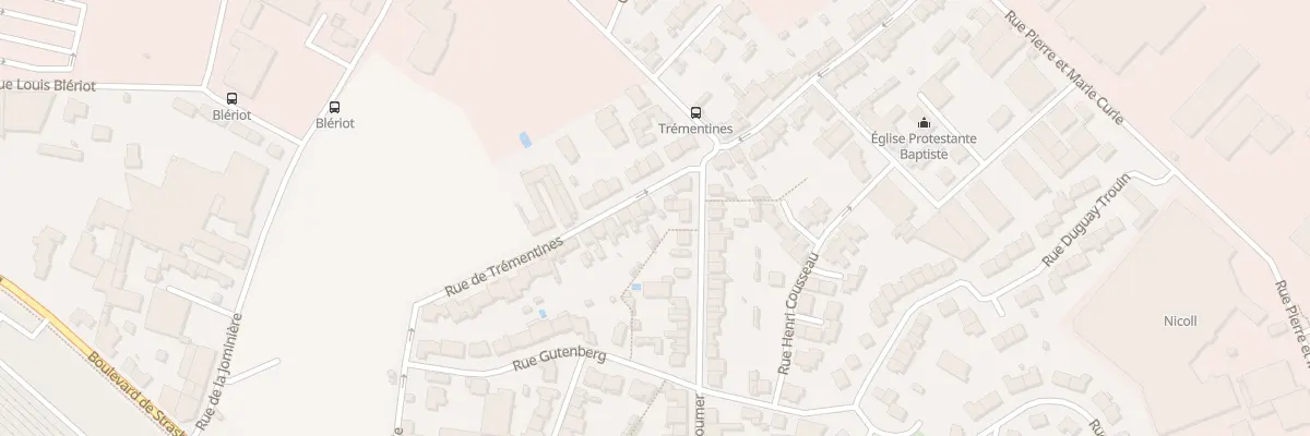 Plan du 24 Rue de Trémentines à Cholet