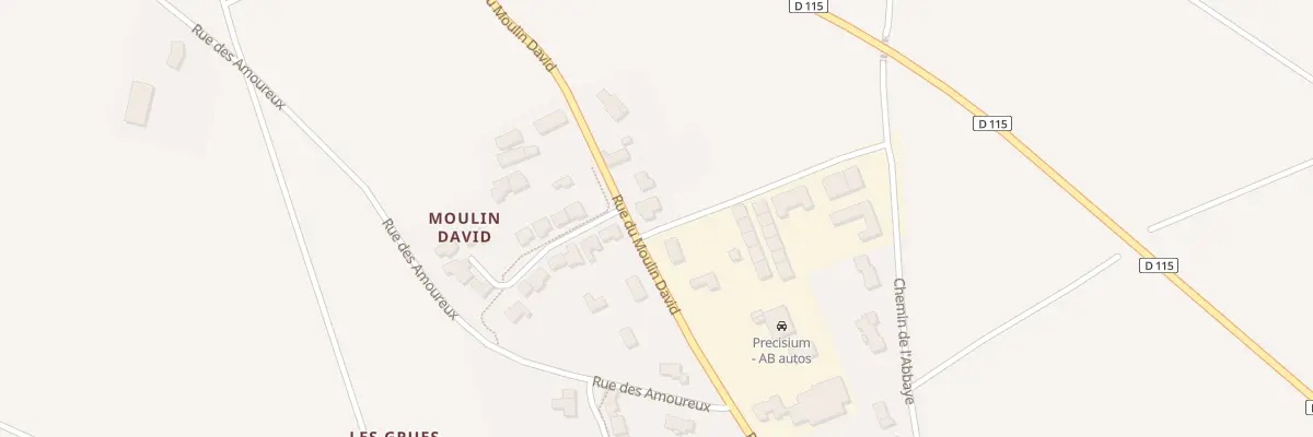 Plan du 22B Rue du Moulin David au Gué-d’Alleré
