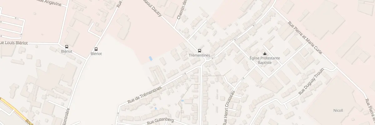 Plan du 51 Rue de Trémentines à Cholet