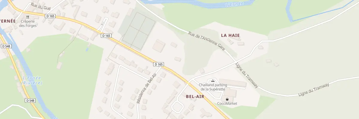 Plan du 17 Rue Saint Germain à Chailland