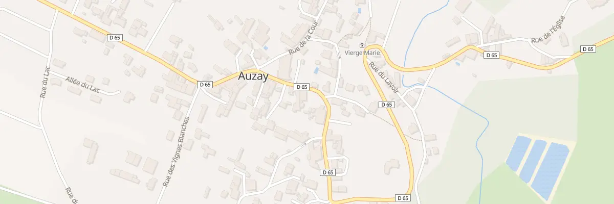 Plan du 21 Rue jacques de maupeou à Auchay-sur-Vendée