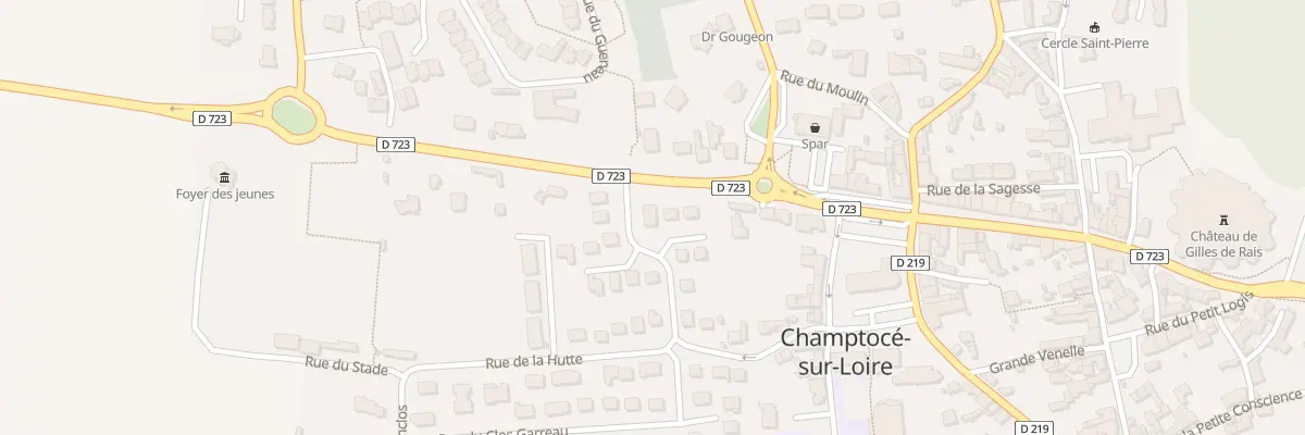 Plan du 1 Rue de la Judicion à Champtocé-sur-Loire