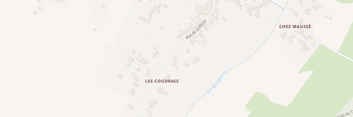 Plan du 25 Rue de Griffarin à Saint-Romain-de-Benet