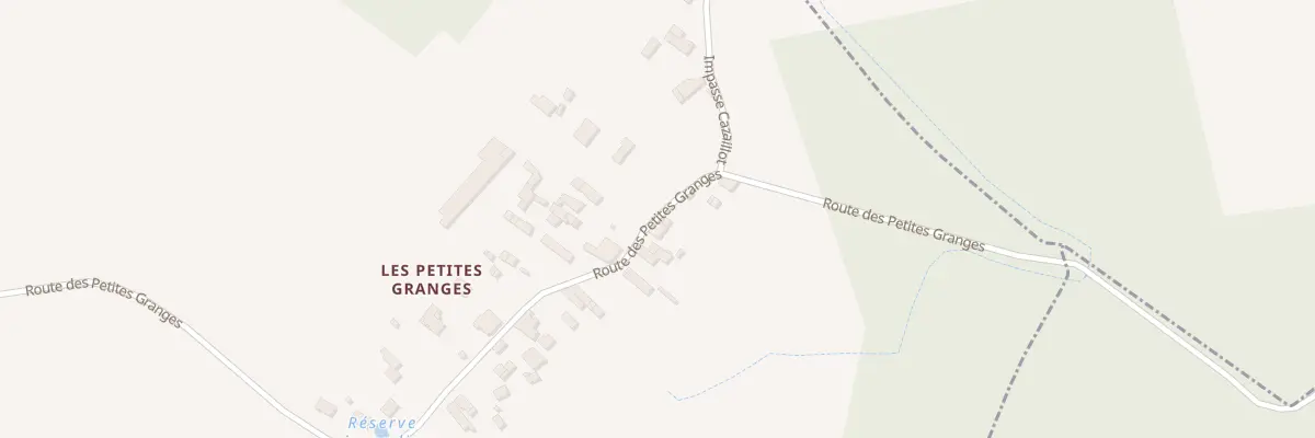 Plan du 89 Les Petites Granges à Civrac-en-Médoc