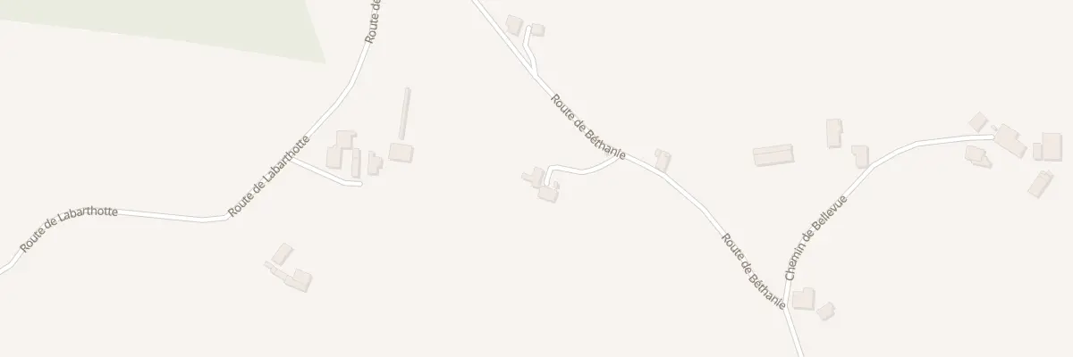 Plan du 1431 Rte de Bethanie à Ossages